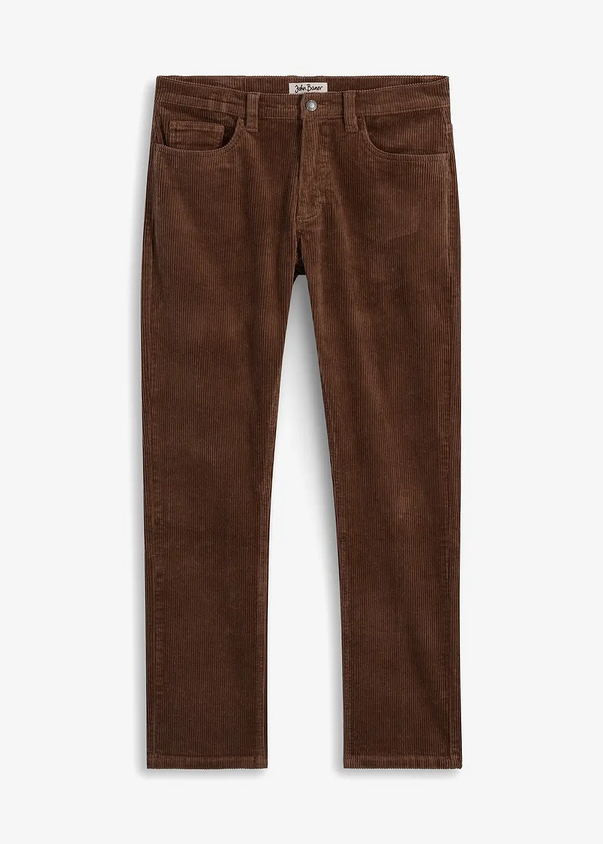 Regular Fit Stretch-Cordhose mit Komfortschnitt