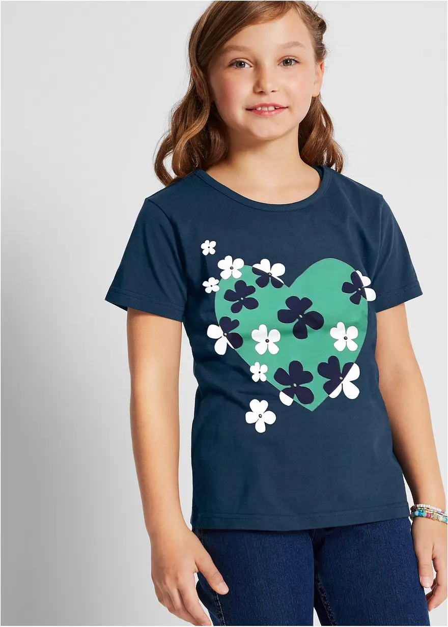 T-Shirt aus reiner Bio-Baumwolle(2er Pack)