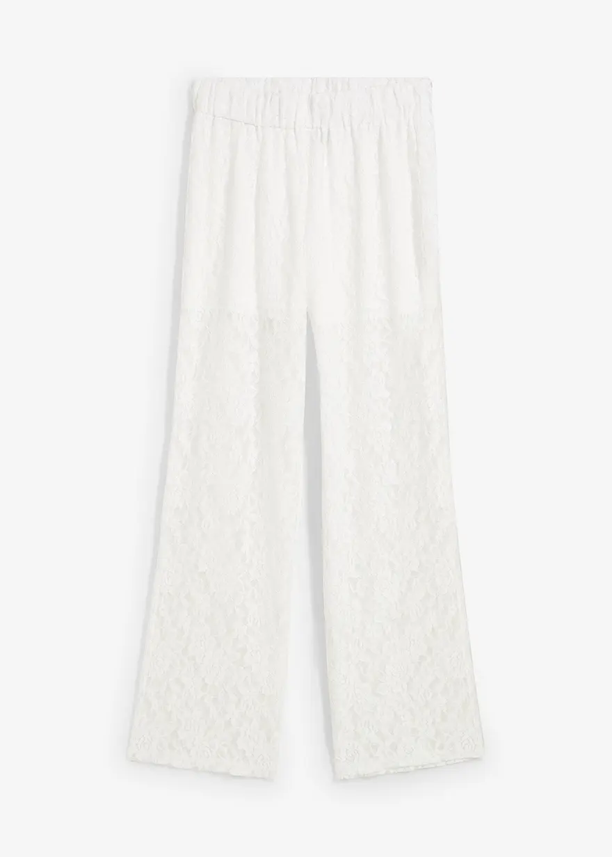 Schlupfhose mit Spitze