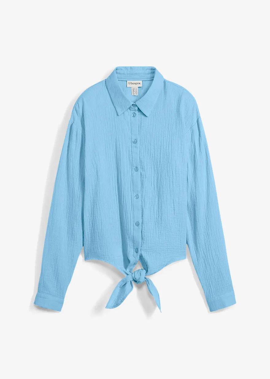 Bluse aus Musselin