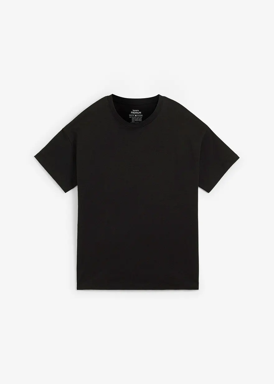 Oversize-Shirt aus reiner schwerer Bio-Baumwolle