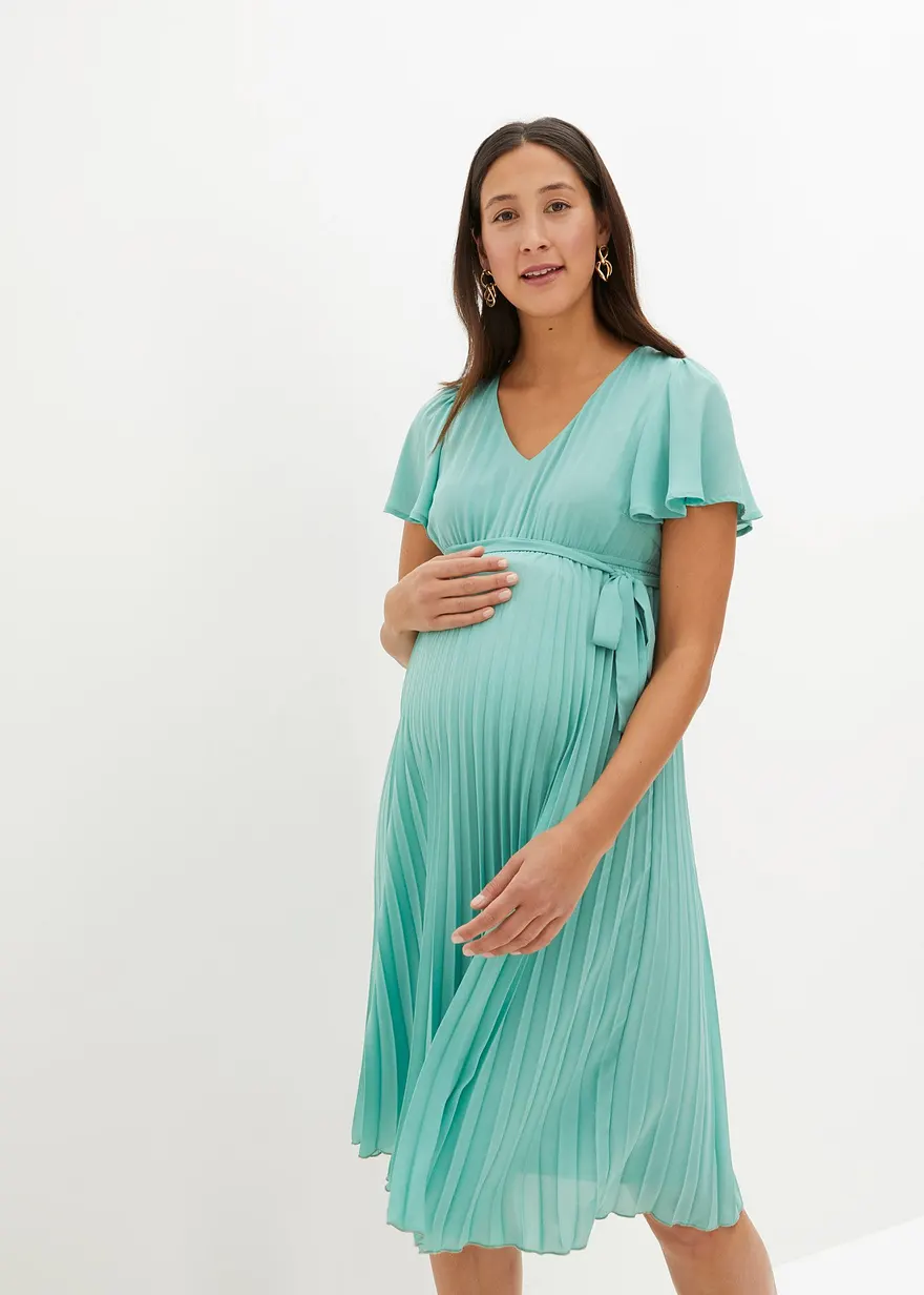 Umstandskleid aus zartem Georgette