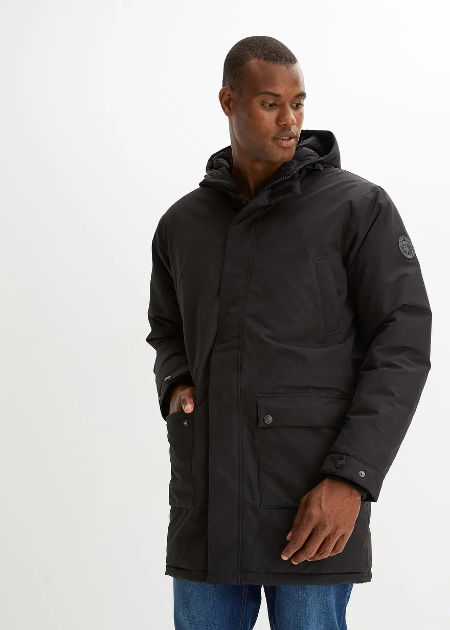 wasserdichte Funktions-Jacke mit recycelter Daune