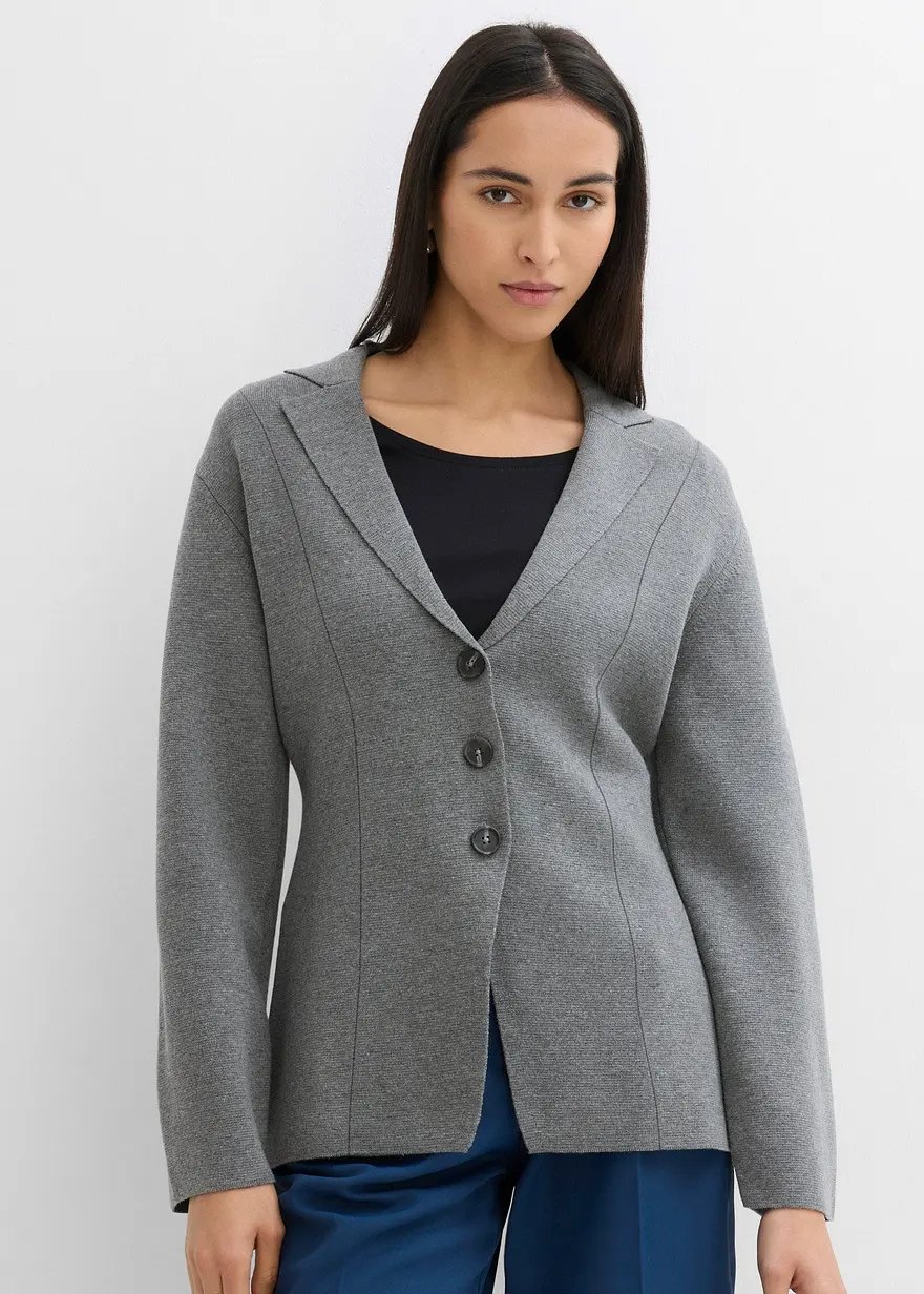 Feinstrickjacke