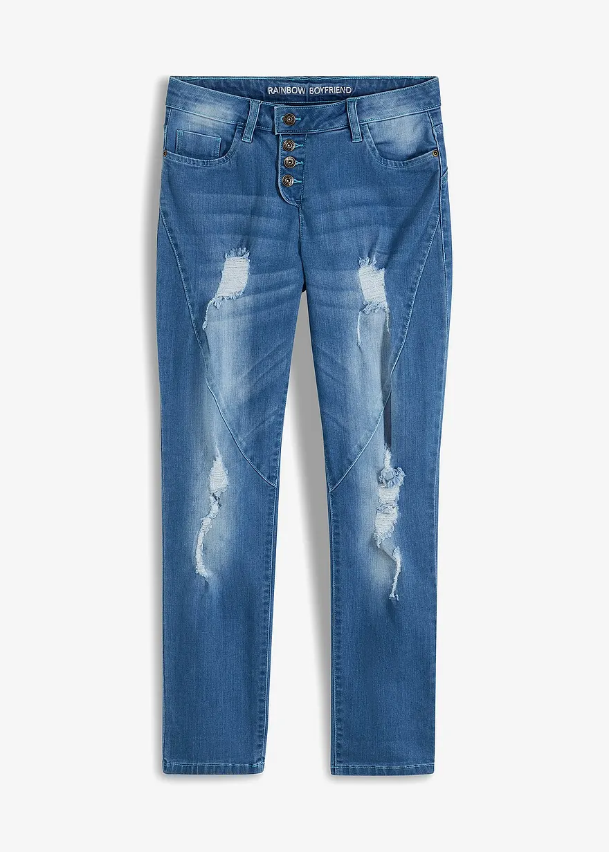 Boyfriend Jeans Mid Waist