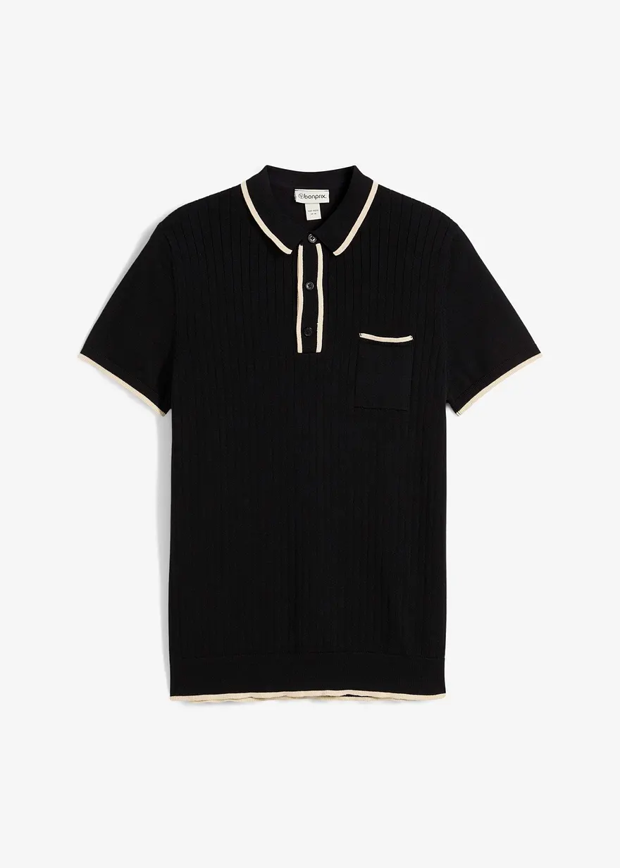 Poloshirt mit Kontrastdetails