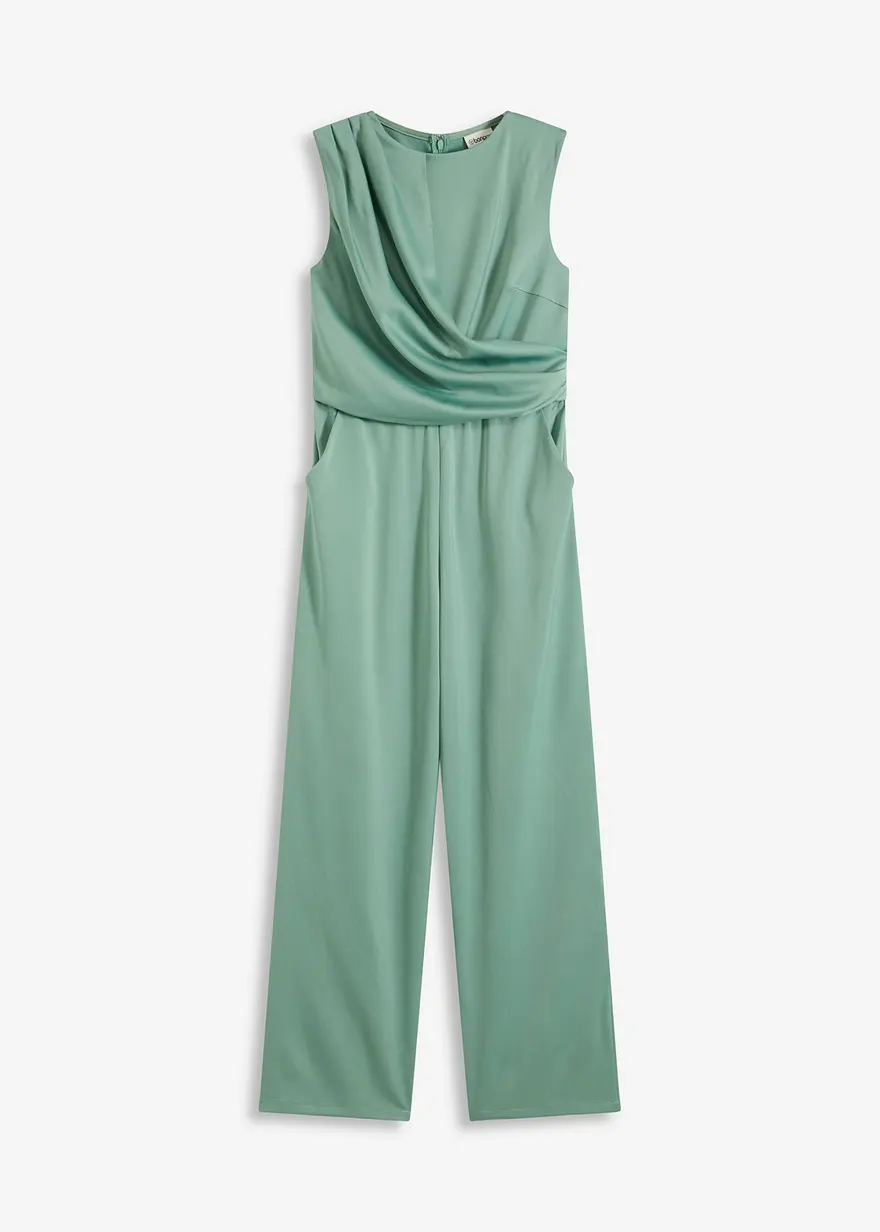 Overall aus glänzendem Satin