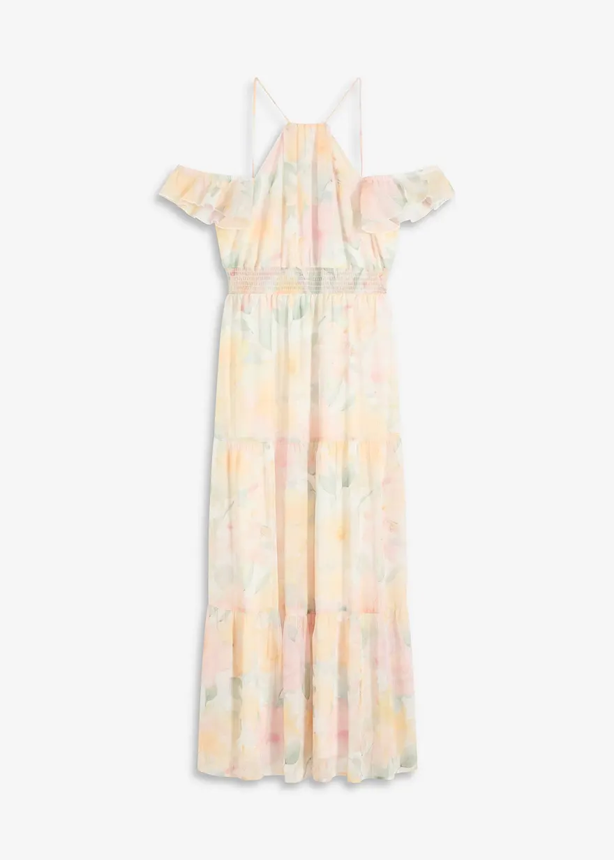 bedrucktes Maxikleid
