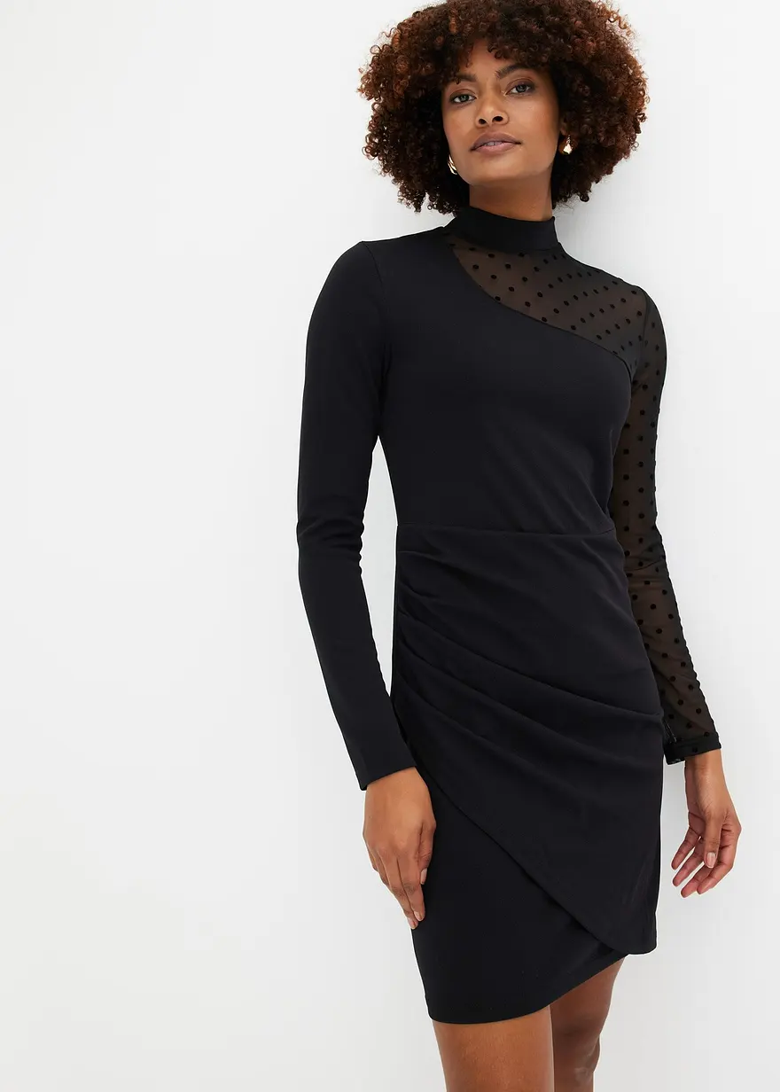 Figurbetontes One-Shoulder-Kleid