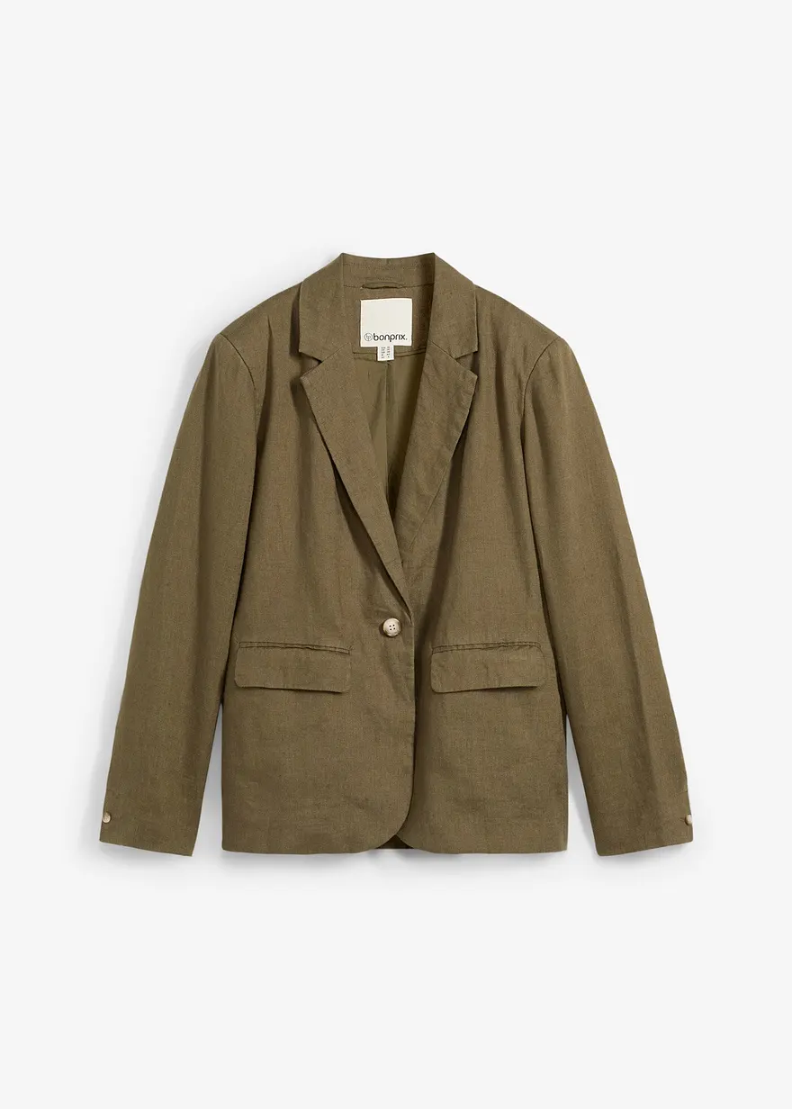 Blazer aus reinem Leinen