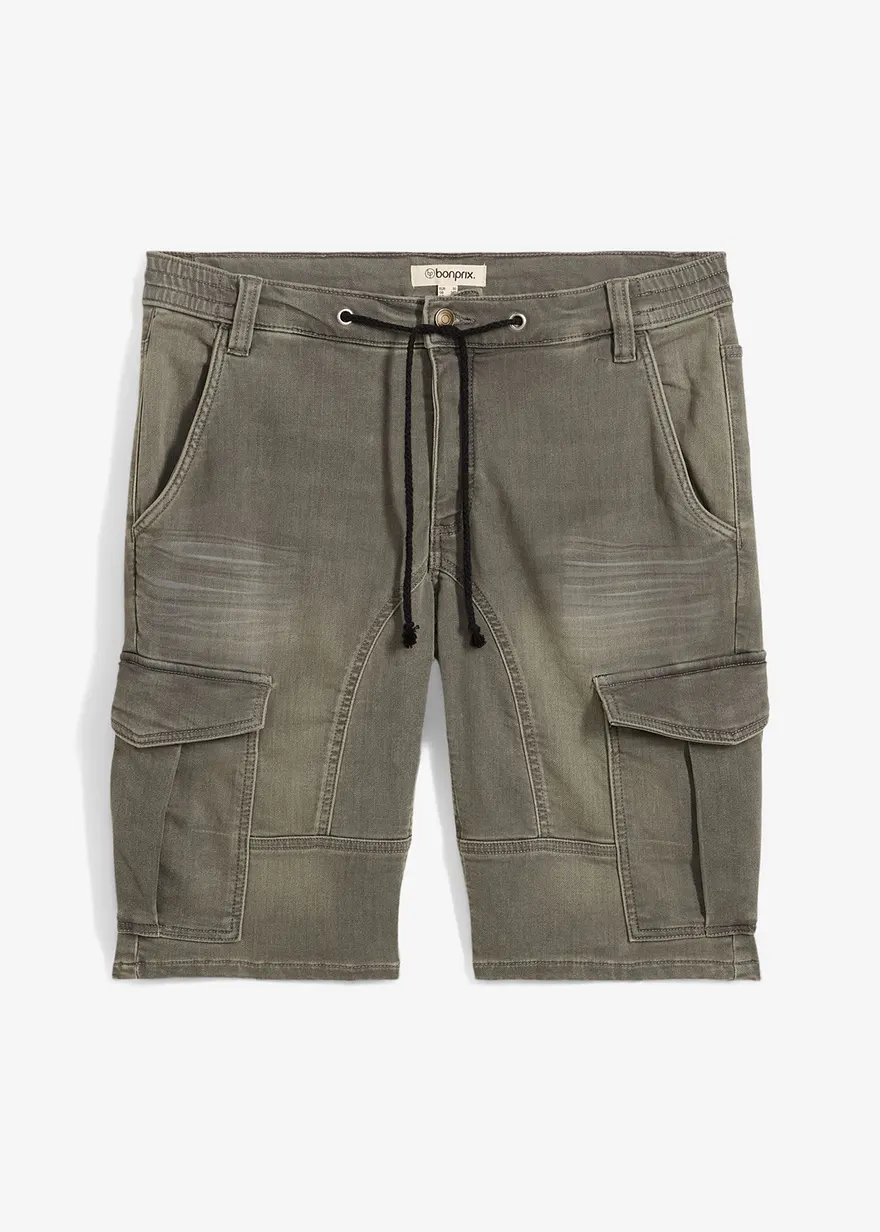 Sweatjeans-Bermuda, Regular Fit