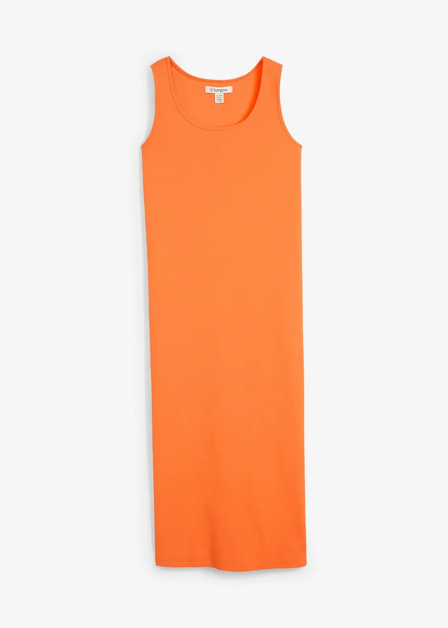 Trägerkleid aus Bio- Baumwoll-Stretch