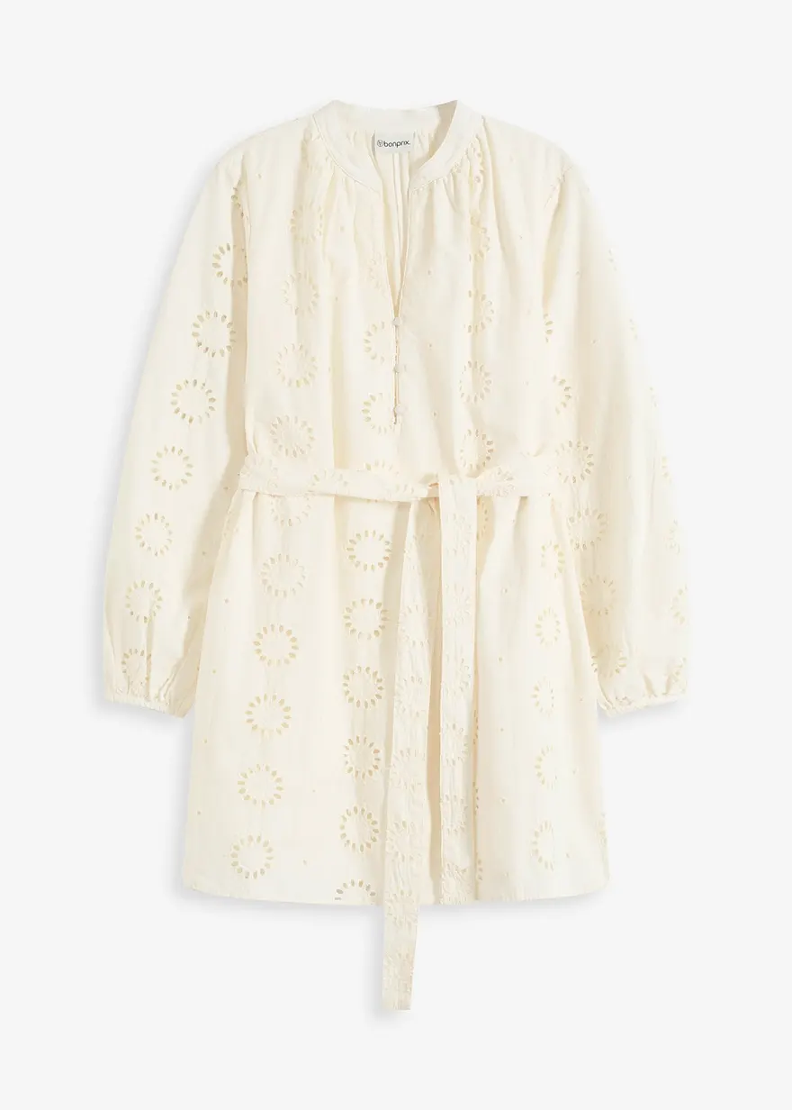 Blusenkleid aus reiner Bio-Baumwolle