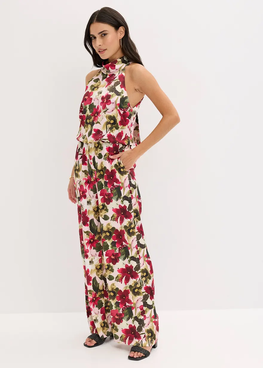 Overall aus glänzendem Satin