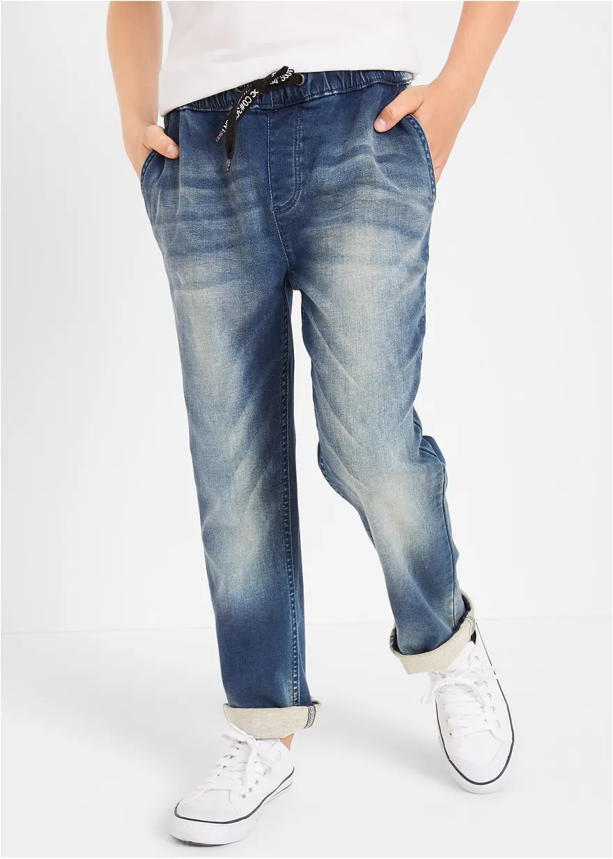 Regular Fit Sweat-Jeans, Straight