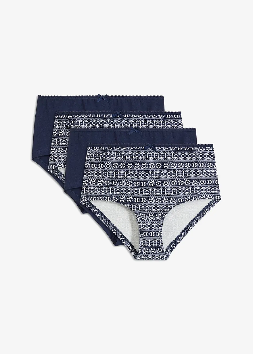 Maxipanty (4er Pack) mit Bio-Baumwolle