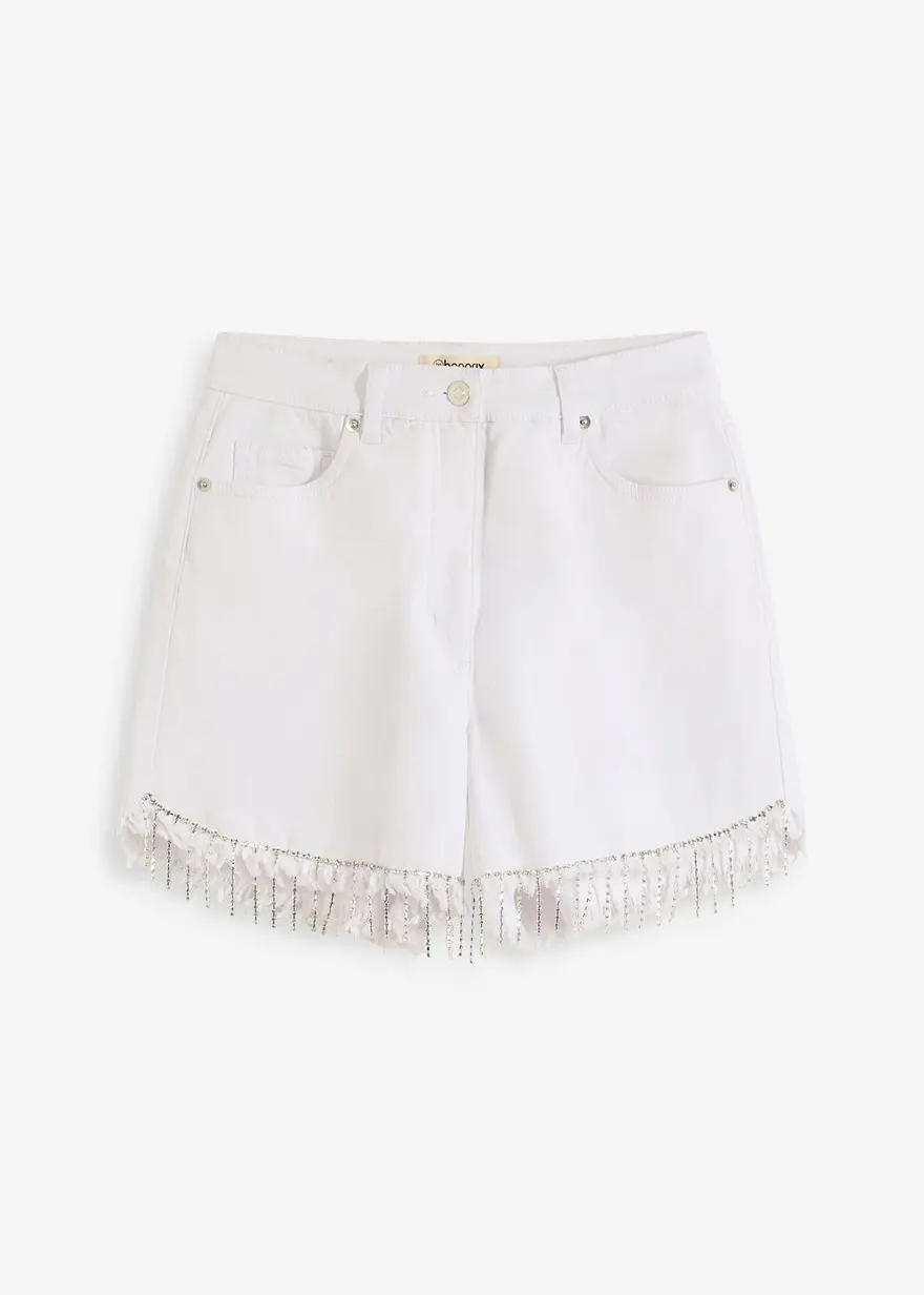Shorts mit Kettendetail