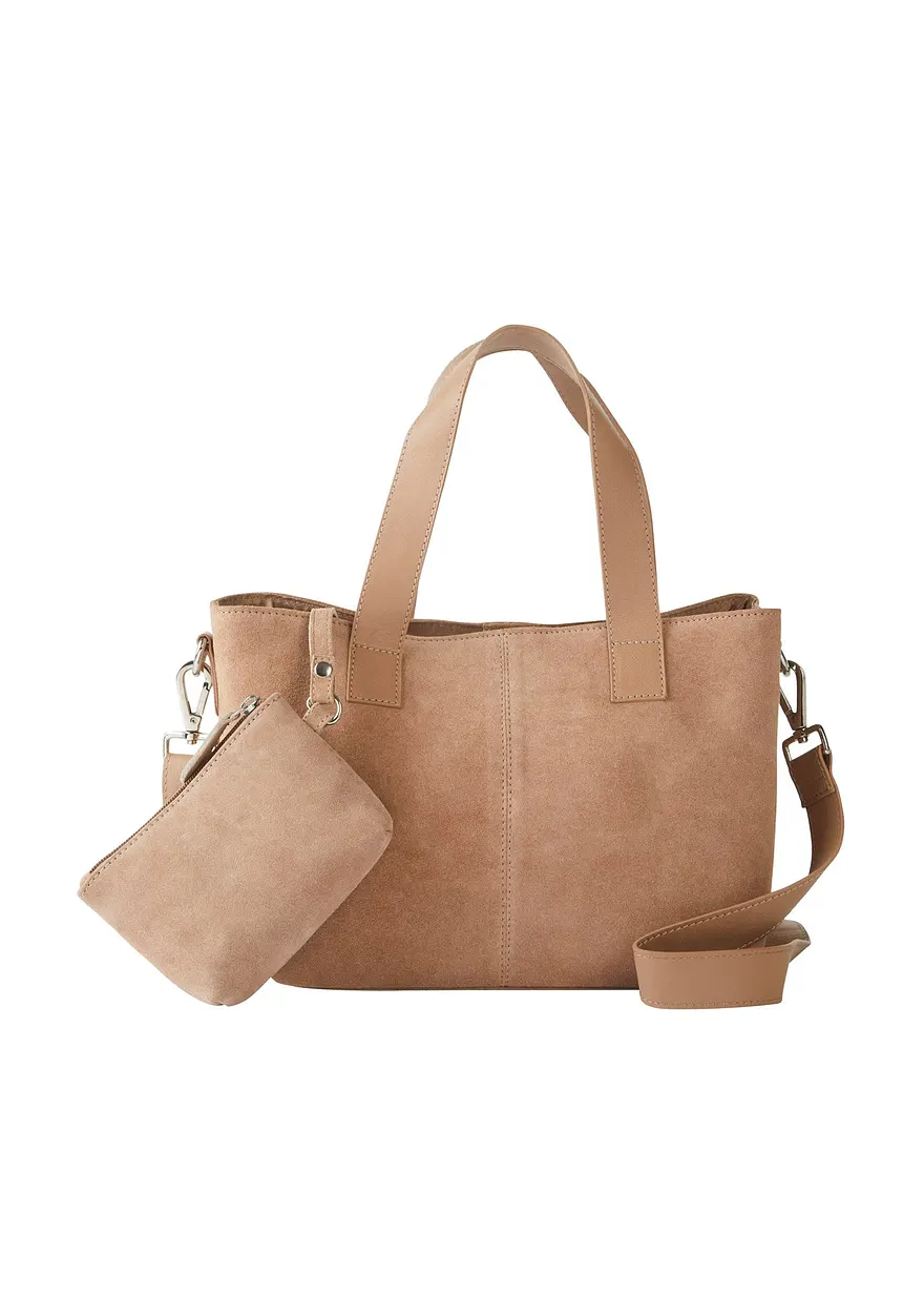 Lederhandtasche