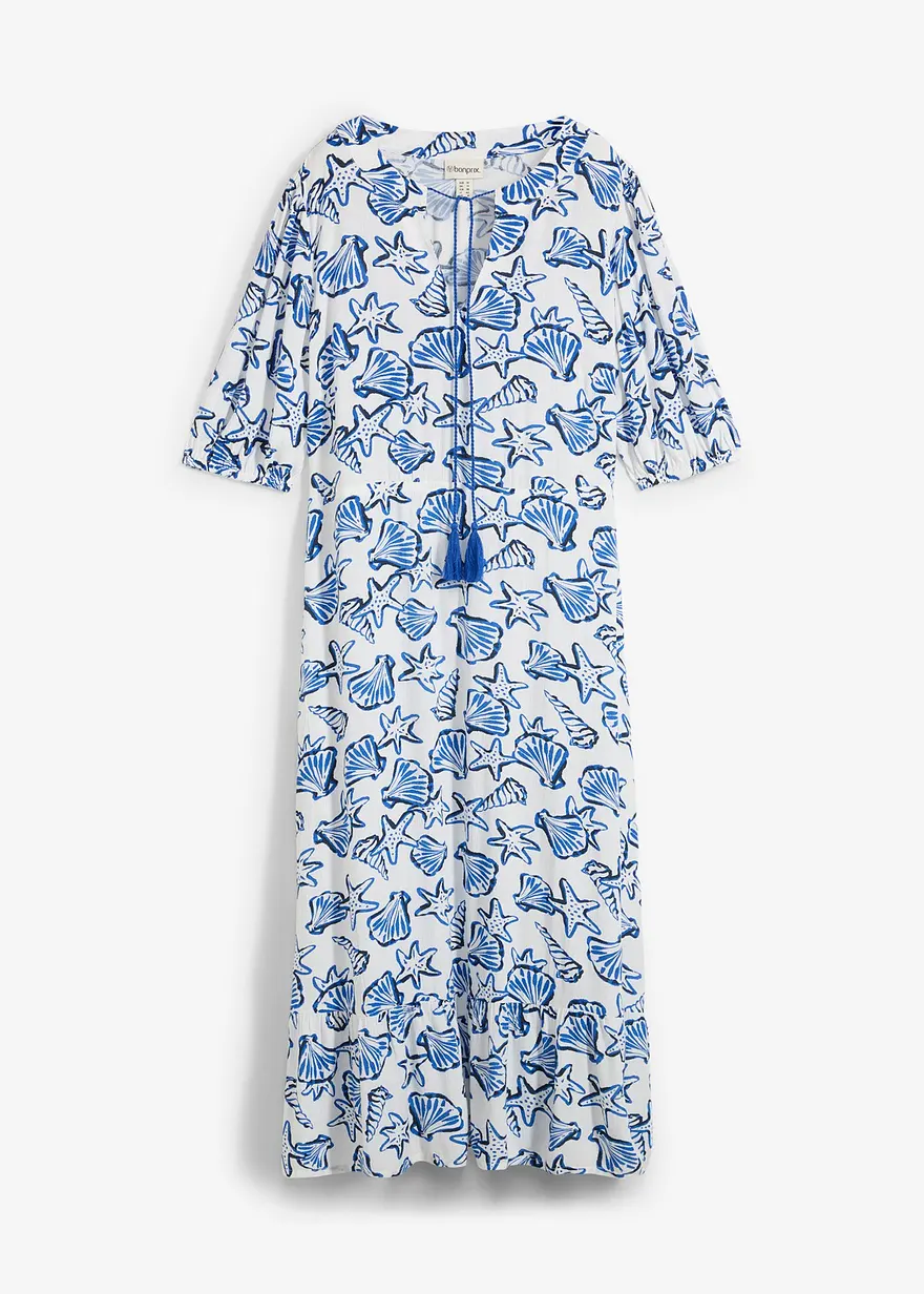 Weites Kleid aus Viskosecrincle