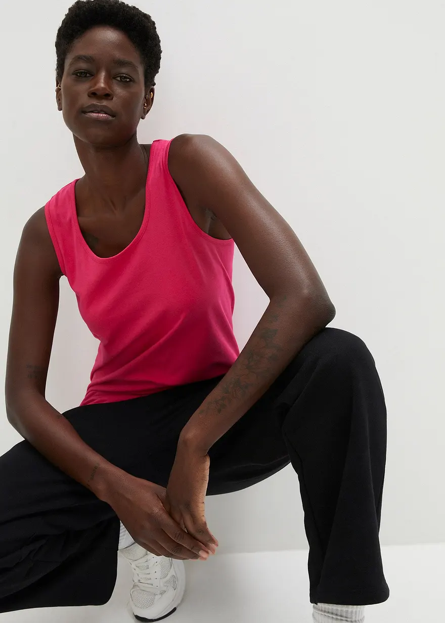 Tanktop mit reiner Bio-Baumwolle