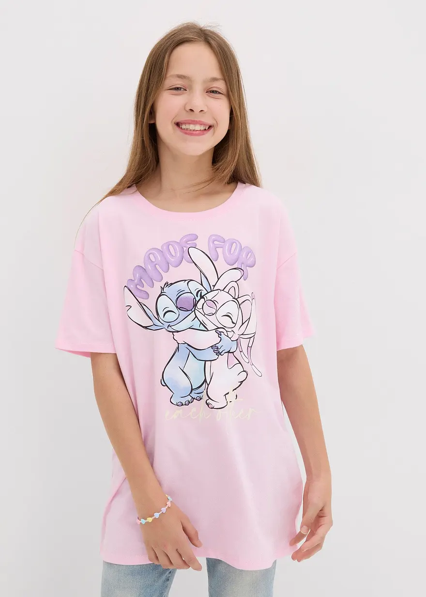 Disney Shirt Stitch aus reiner Baumwolle