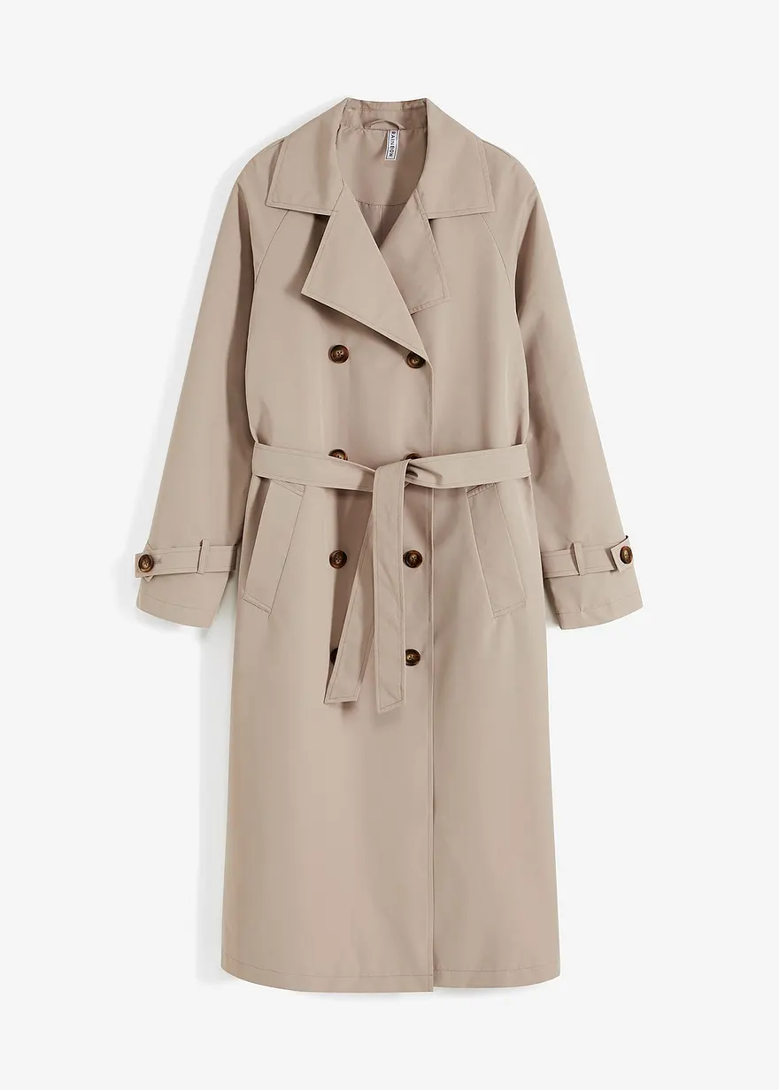 Langer Trenchcoat