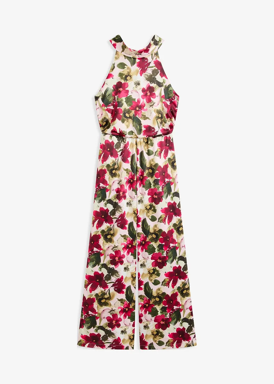 Overall aus glänzendem Satin