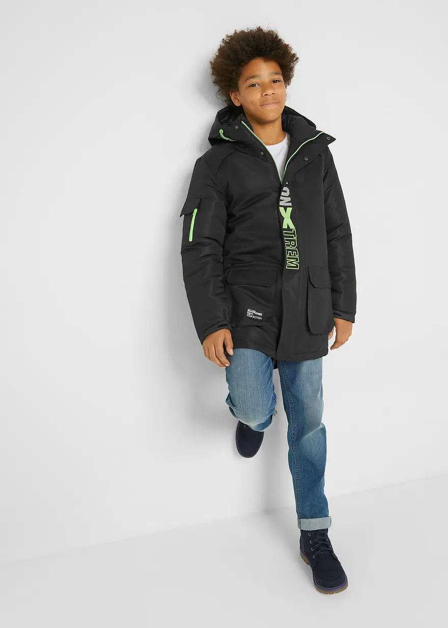 Winterjacke mit Kapuze