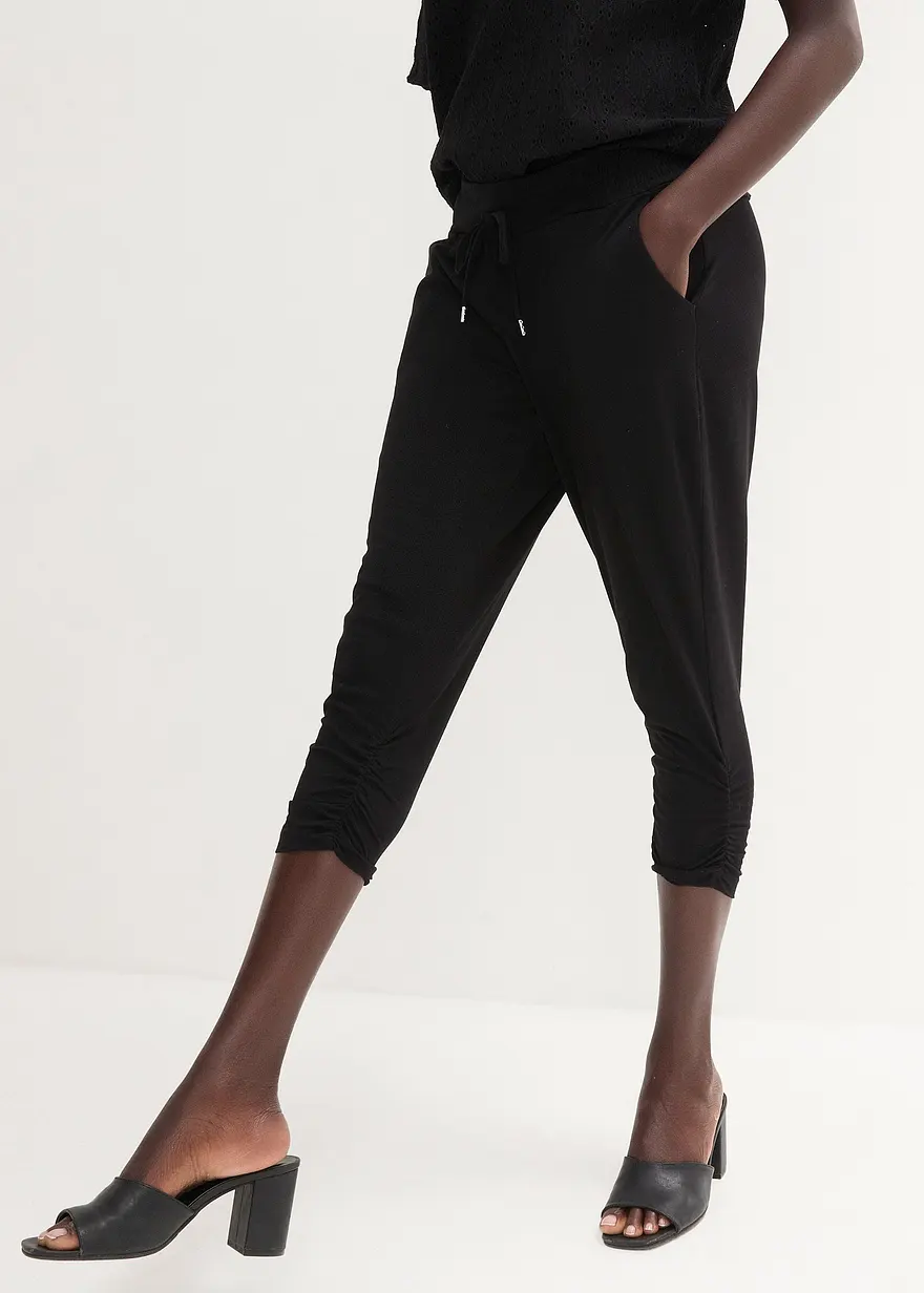 Jersey-Hose mit elastischem Bund