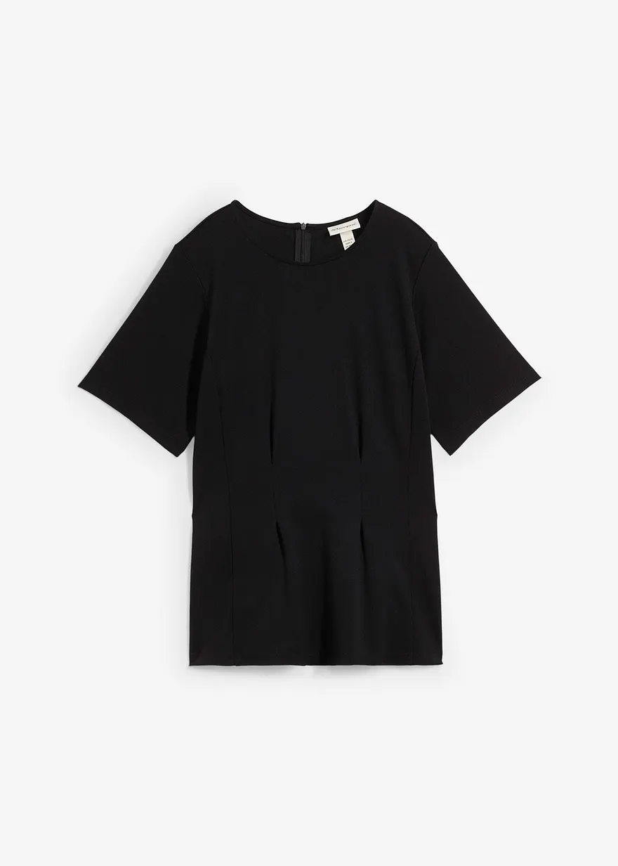 Tailliertes Shirt aus bequemen Punto di Roma
