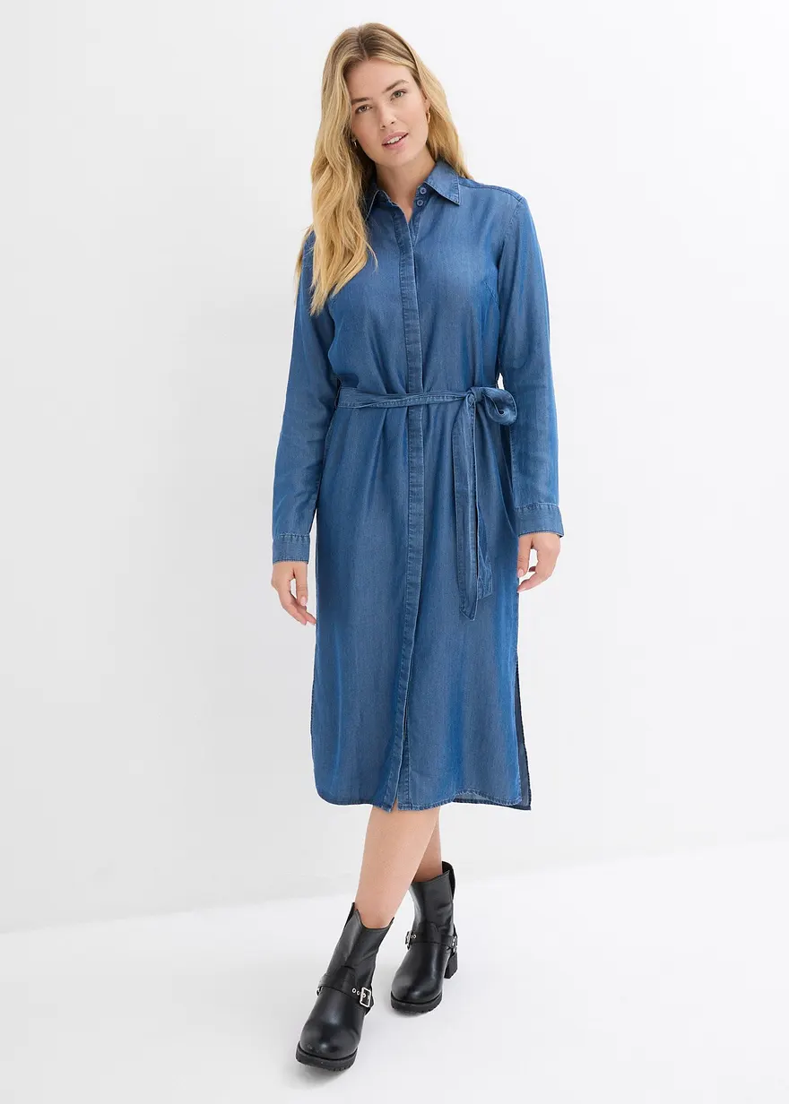 Jeanskleid aus Lyocell