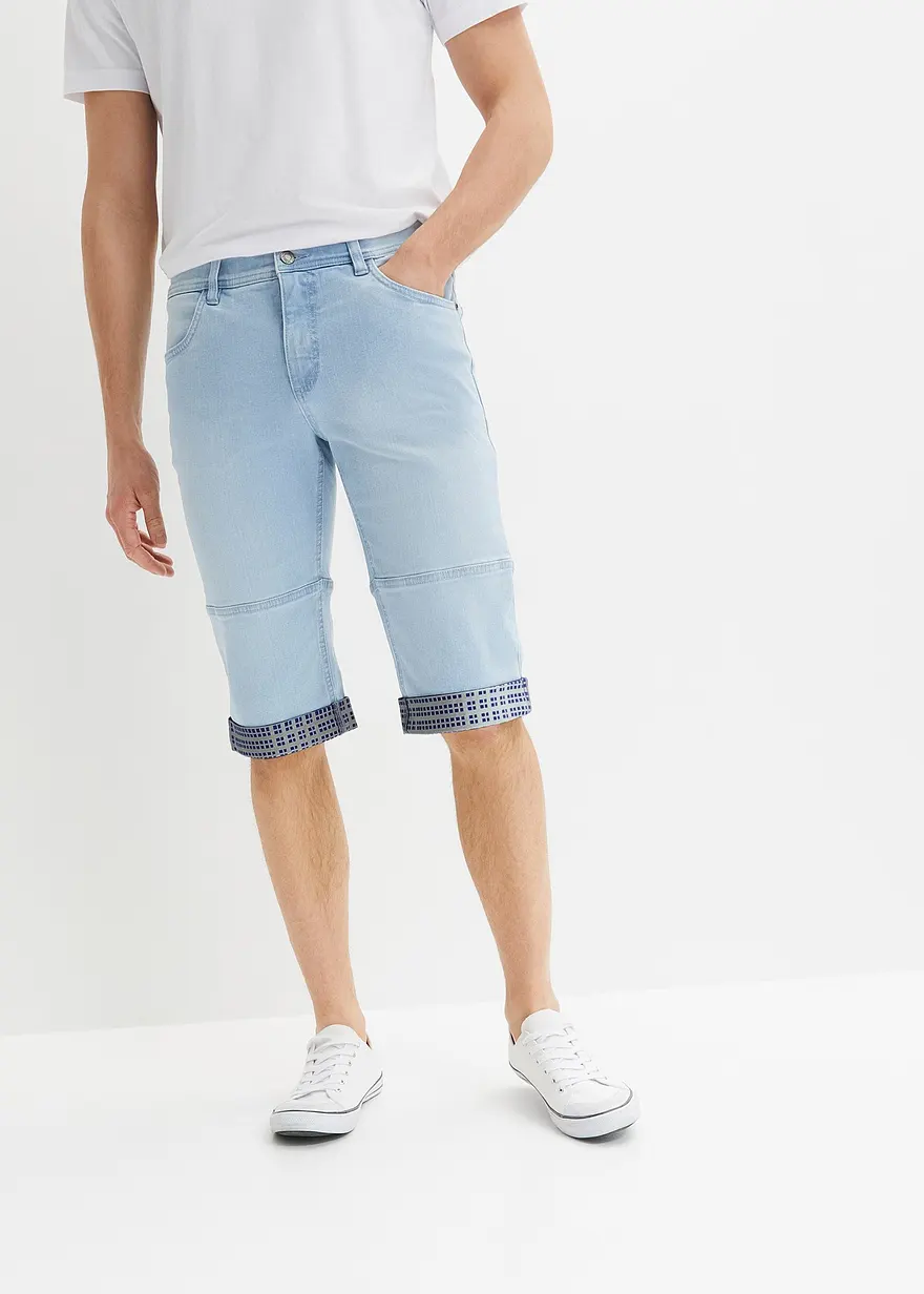 Long-Jeans-Bermuda, Regular Fit