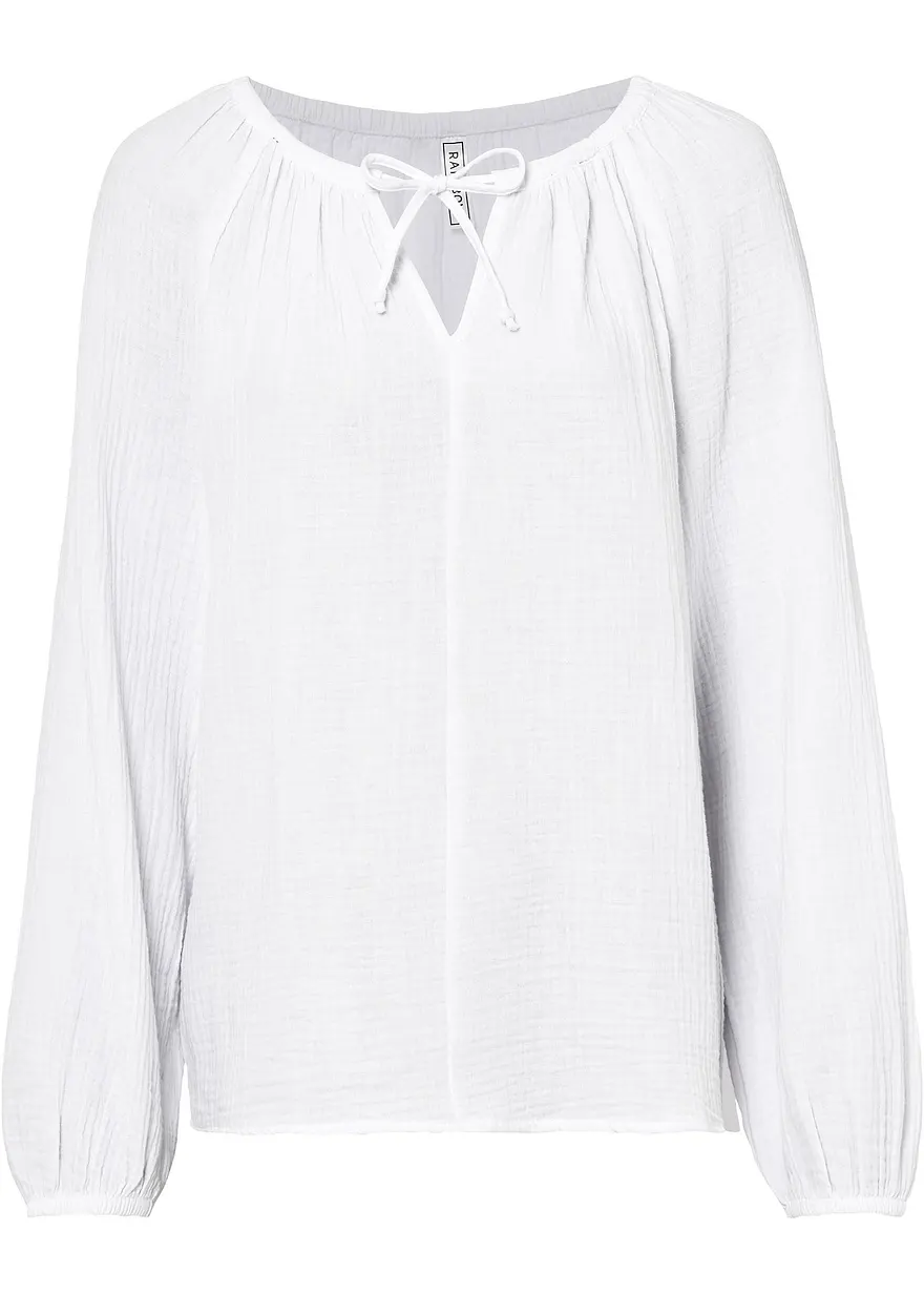 Musselin-Bluse aus Baumwolle