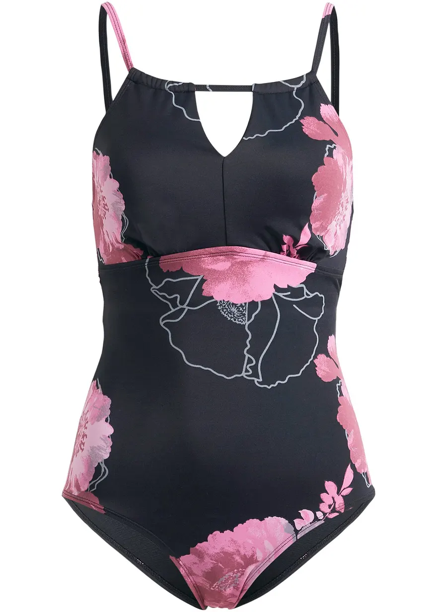 Medium Shape-Badeanzug mit Cut-Out am Ausschnitt