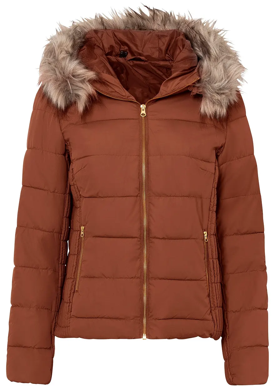 Leichte Steppjacke aus recycelt Polyester