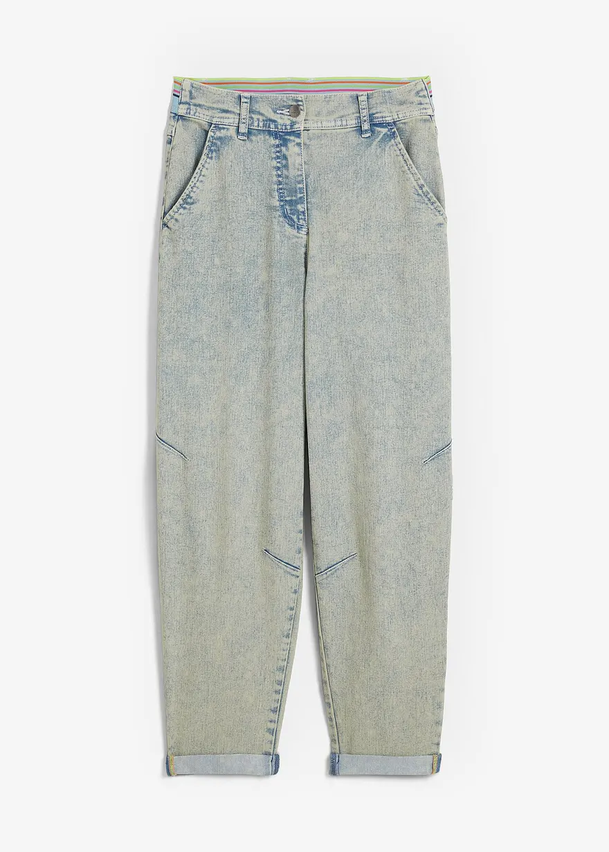 Boyfriend-Jeans mit Vintagewaschung