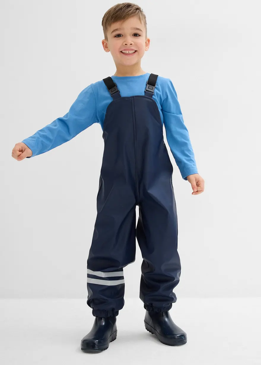 Regenhose mit Fleecefutter