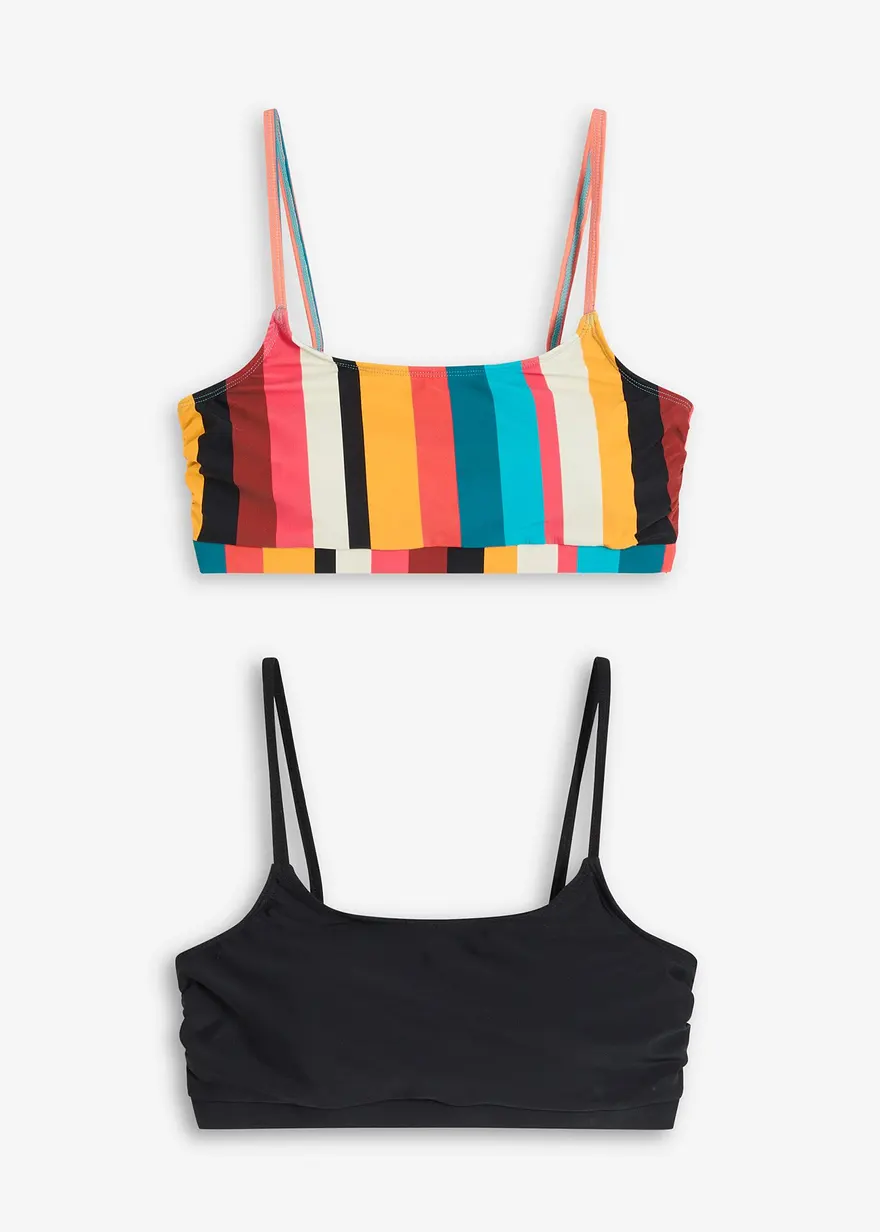 Bustier Bikini Oberteil (2er Pack)