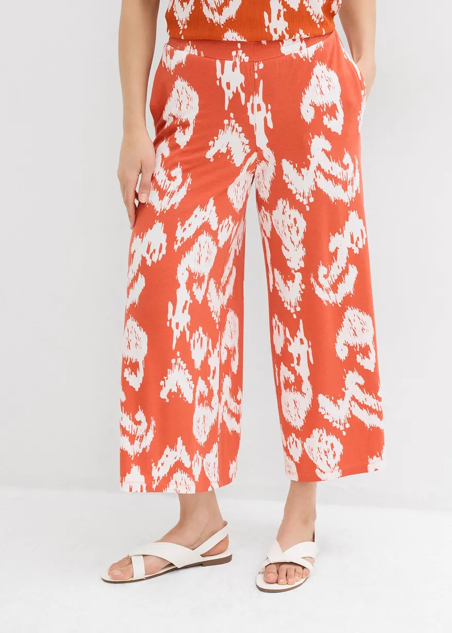 Jersey-Hose aus Viskose-Mix