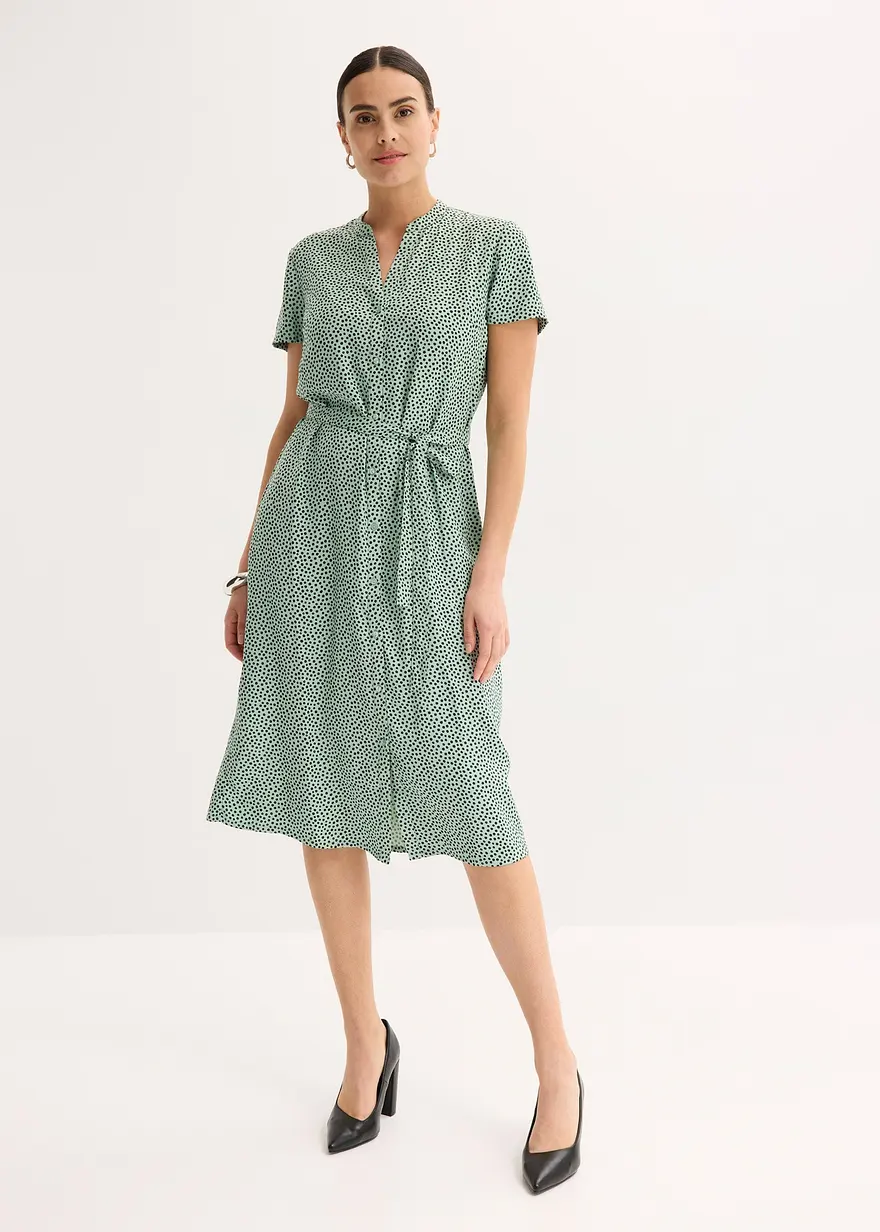 Blusenkleid mit Pünktchen