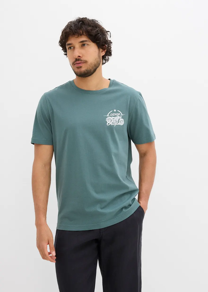 T-Shirt (2er Pack) aus reiner Baumwolle