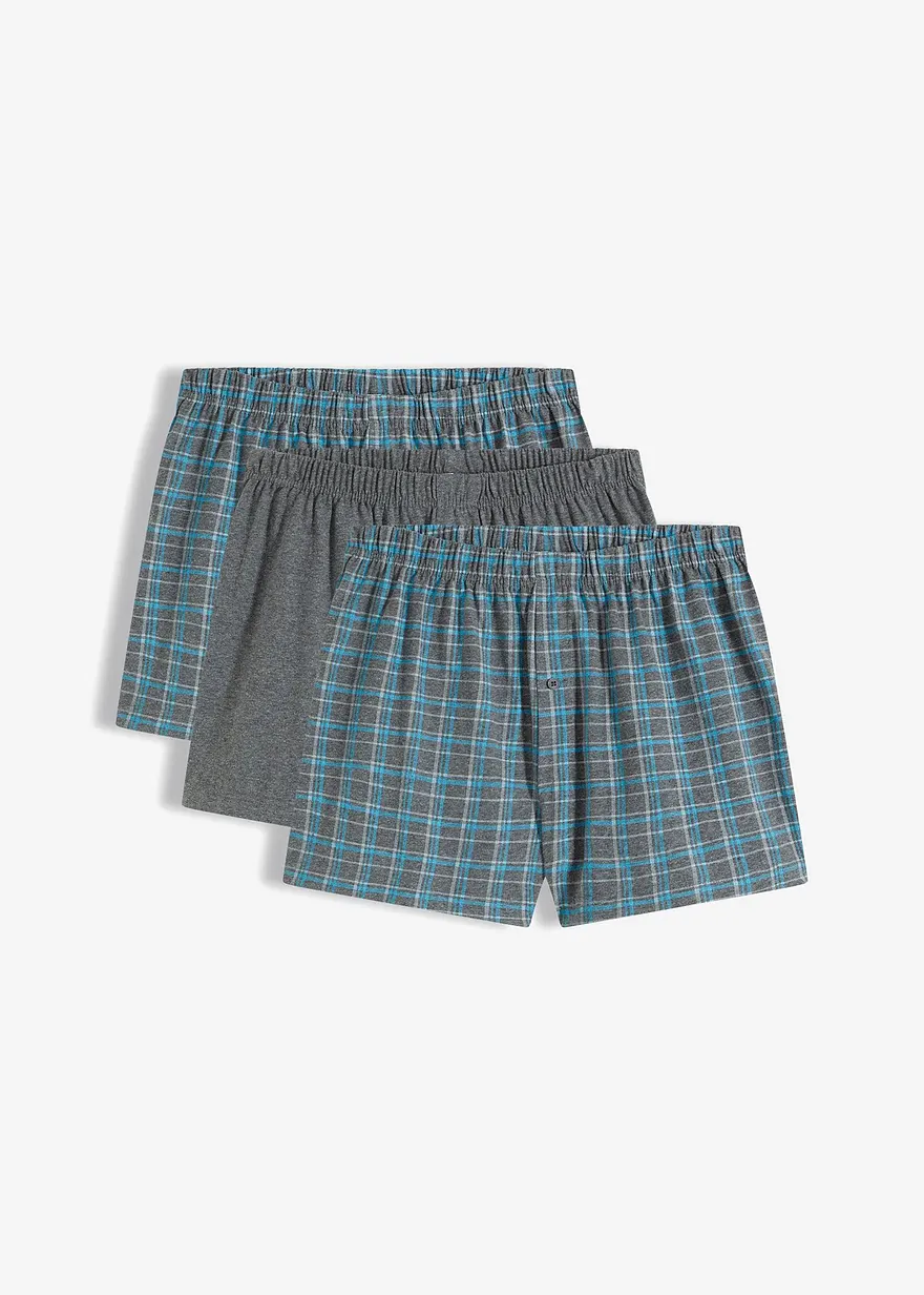 Lockere Jersey Boxershorts (3er Pack)