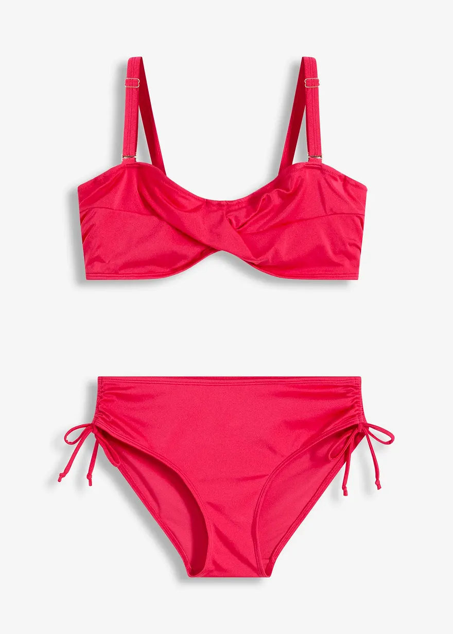 Glitzernder Balconette-Bikini (2-tlg.Set)