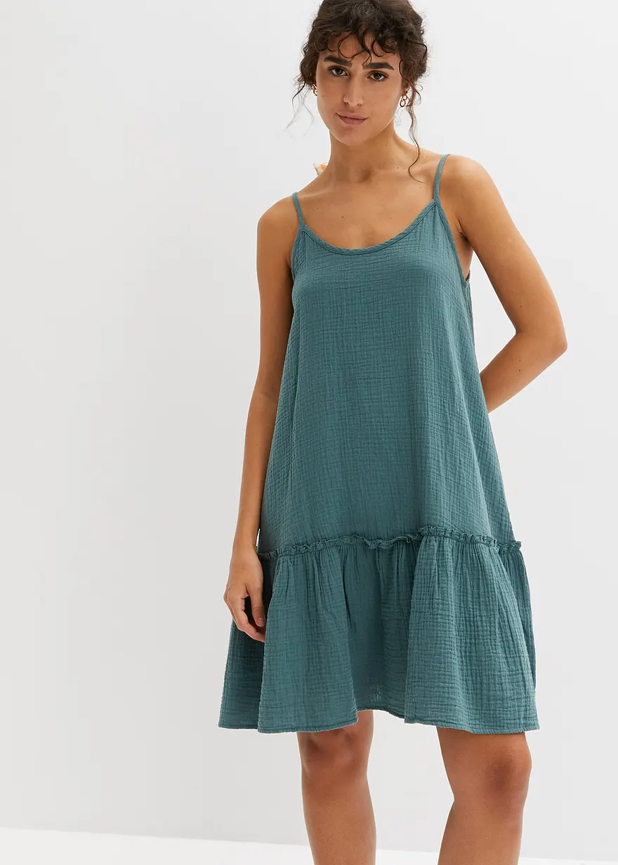 Trägerkleid aus Musselin