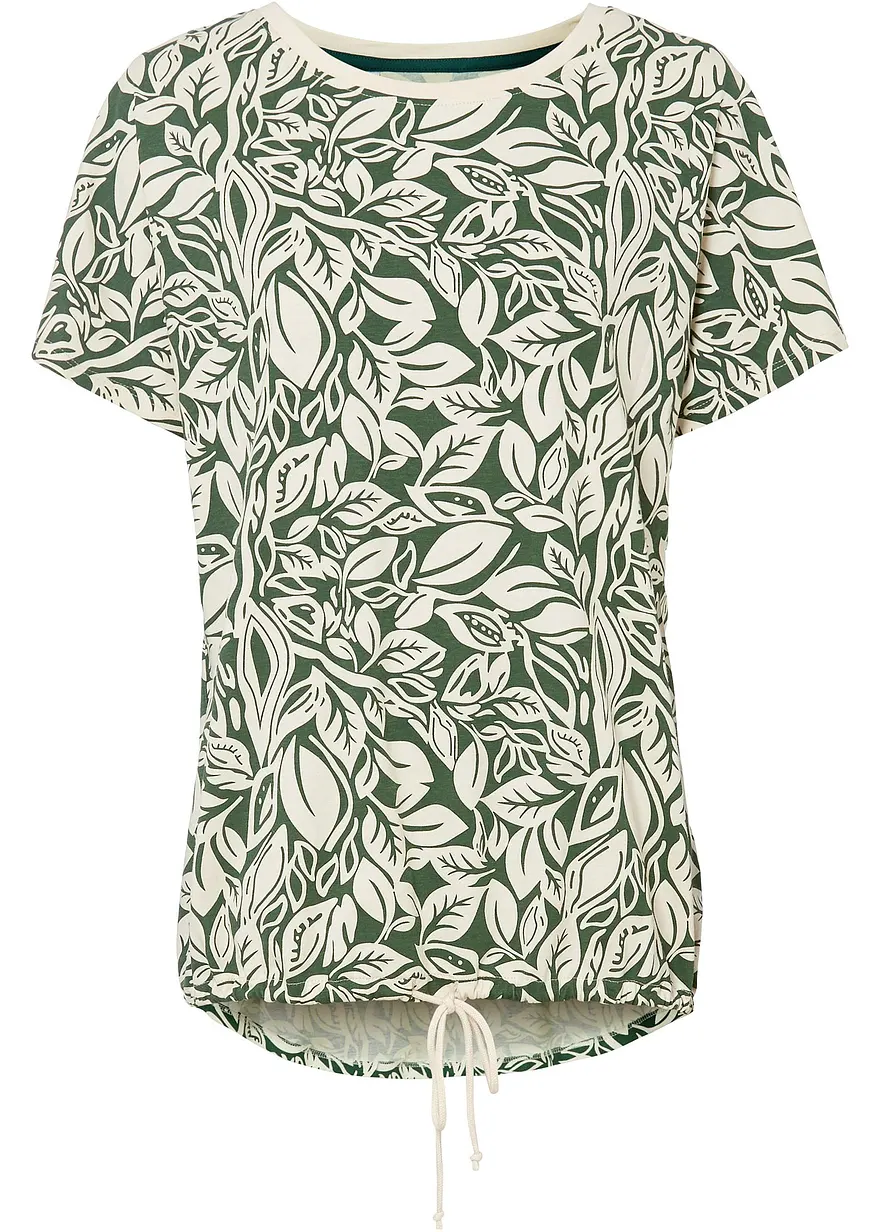 Oversize-Shirt aus Bio-Baumwolle mit Bindeband