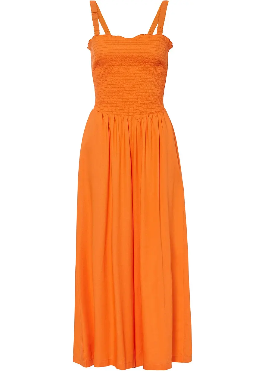 Jumpsuit aus fließender Viskose