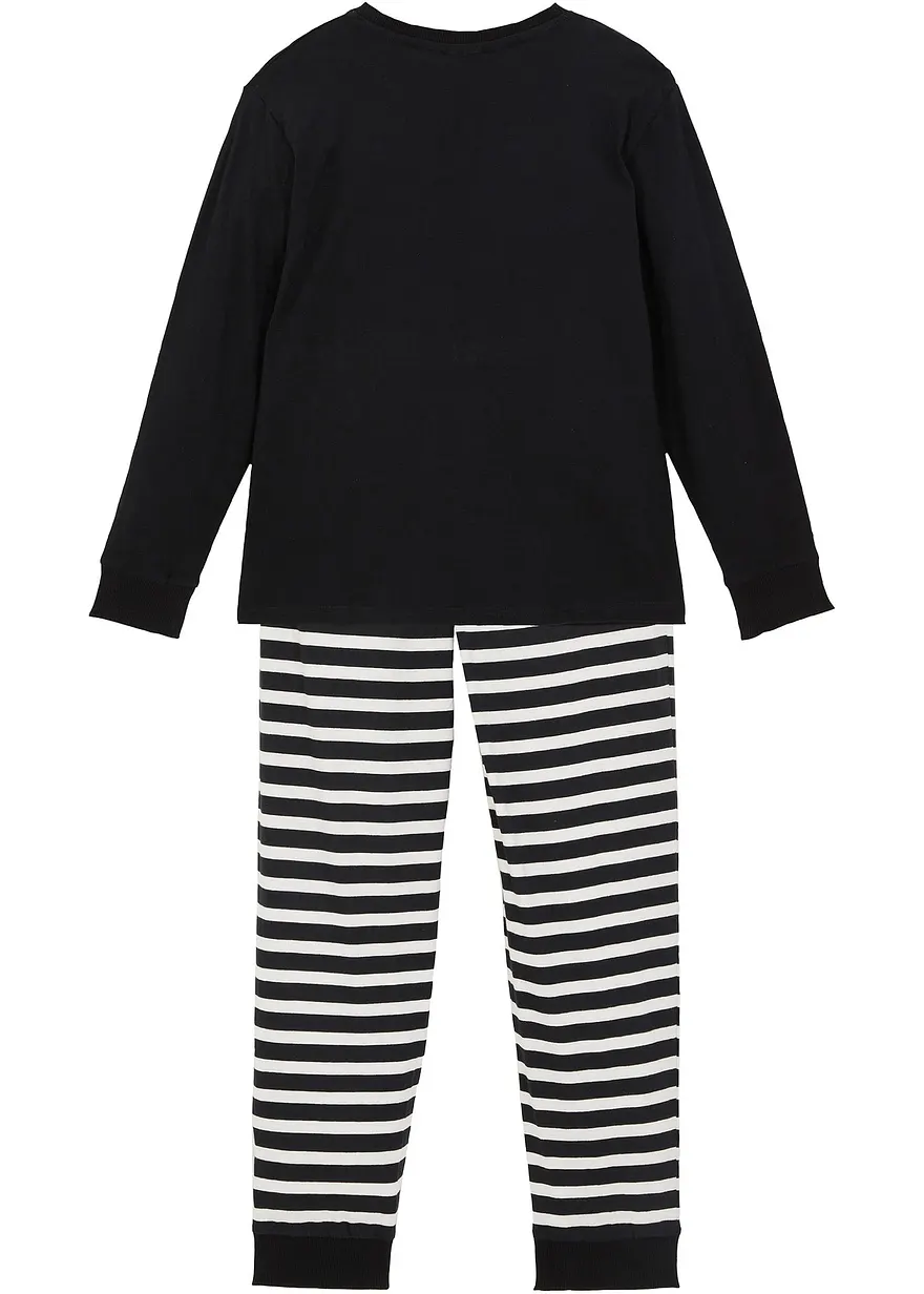 Pyjama aus reiner Baumwolle (2-tlg. Set)