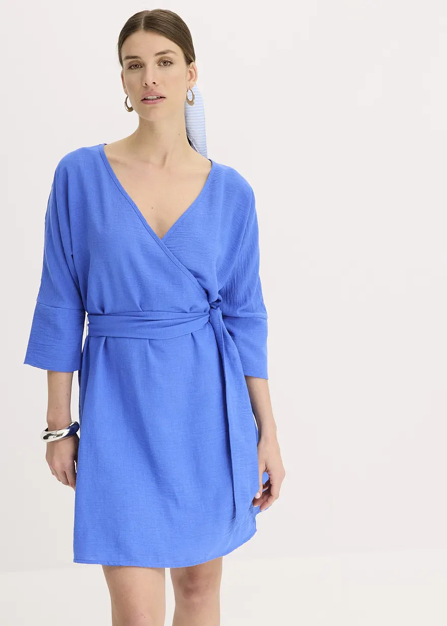 Minikleid in Wickeloptik