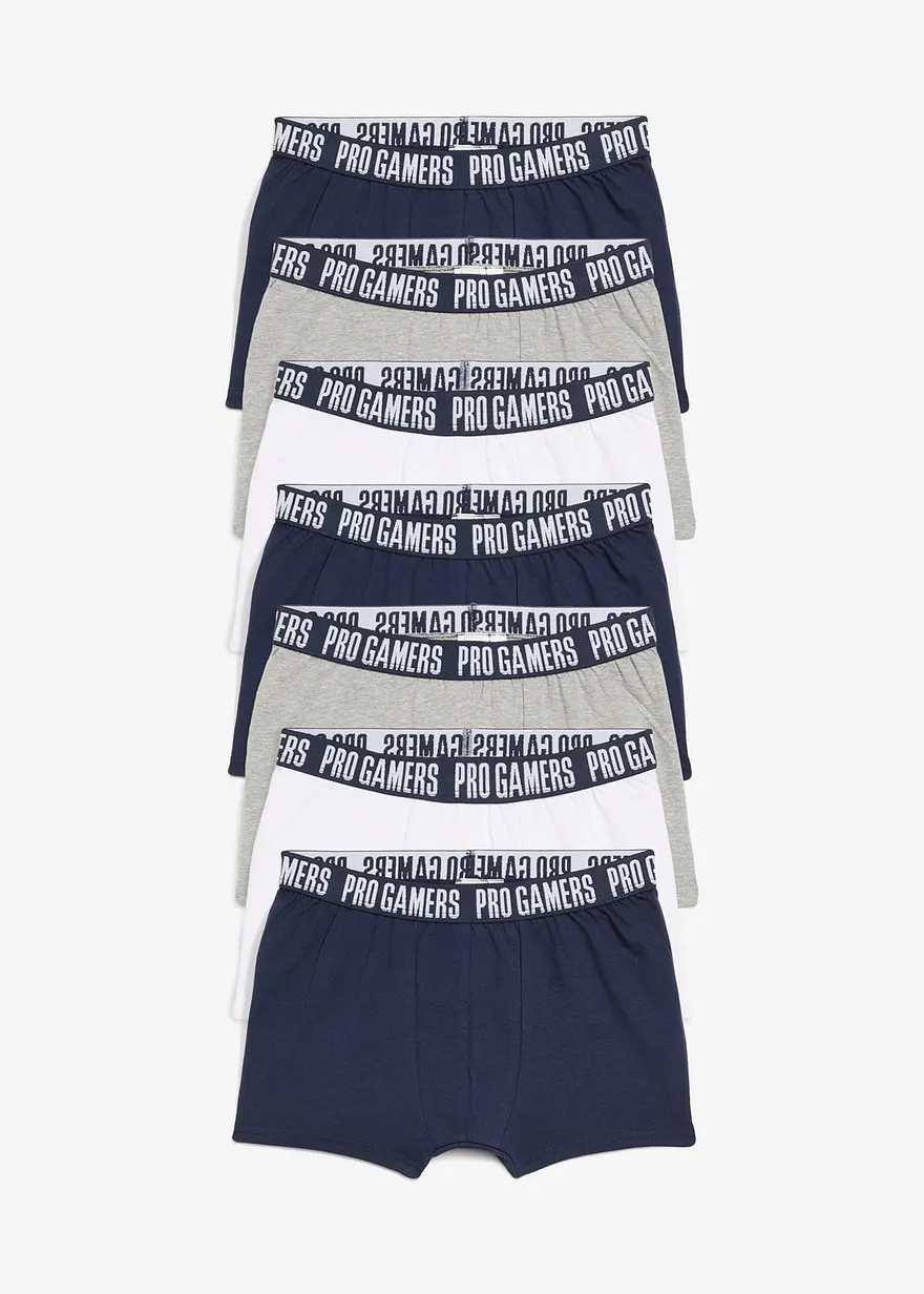 Boxershorts mit weicher Baumwolle (7er Pack)