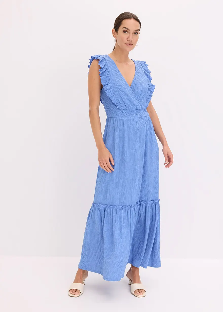 Maxikleid mit Volants